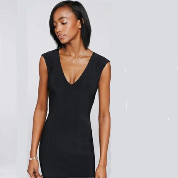 Brand New Women's Betsey & Adam Full-Length Mermaid-Cut Black Gown - Picture 3 of 16